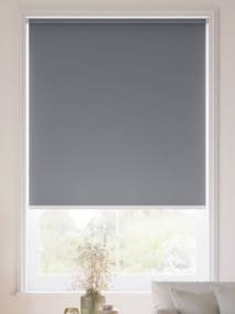 【つっぱり式】遮光 ブルーフォグ ロールスクリーン サムネイル写真