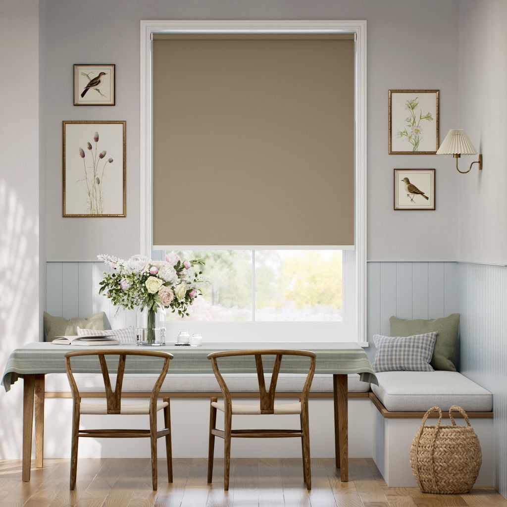 【つっぱり式】遮光 トープ ロールスクリーン