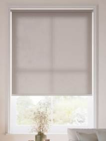 【つっぱり式】防炎 非遮光 ブラウン ロールスクリーン サムネイル写真