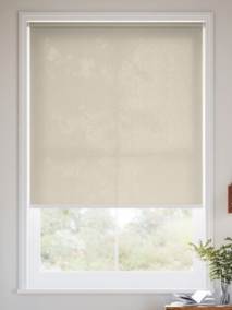 【つっぱり式】防炎 非遮光 ライトベージュ ロールスクリーン サムネイル写真