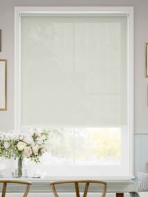 【つっぱり式】防炎 非遮光 ミント ロールスクリーン サムネイル写真