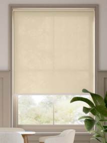 【つっぱり式】防炎 非遮光 マスタード ロールスクリーン サムネイル写真