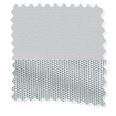 【突っ張り式】チタン 遮光シンプルグレー&モダングレー ダブルロールスクリーン 見本の写真