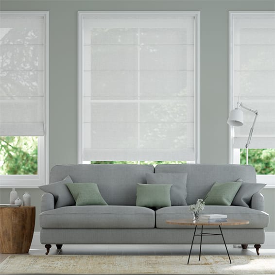 【つっぱり式】タヒチボイル　スノー ローマンシェード