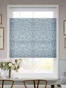 採光トップダウンハニカム ウィリアムモリス サンフラワー ビンテージブルー トップダウンハニカム サムネイル写真