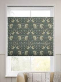 遮光トップダウンハニカム ウィリアムモリス ピンパーネル セージ トップダウンハニカム サムネイル写真