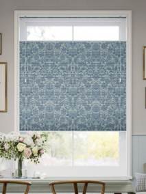 遮光トップダウンハニカム ウィリアムモリス サンフラワー ビンテージブルー トップダウンハニカム サムネイル写真