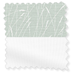 ティモシーグラス 遮光ダックエッグ&ホワイト ダブルロールスクリーン サンプルの写真