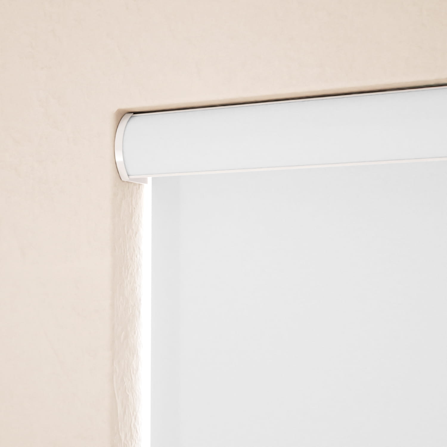 コードレス 遮光 スノーホワイト ロールスクリーン