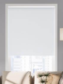 遮光 ヴェラ シンプルホワイト ロールスクリーン サムネイル写真