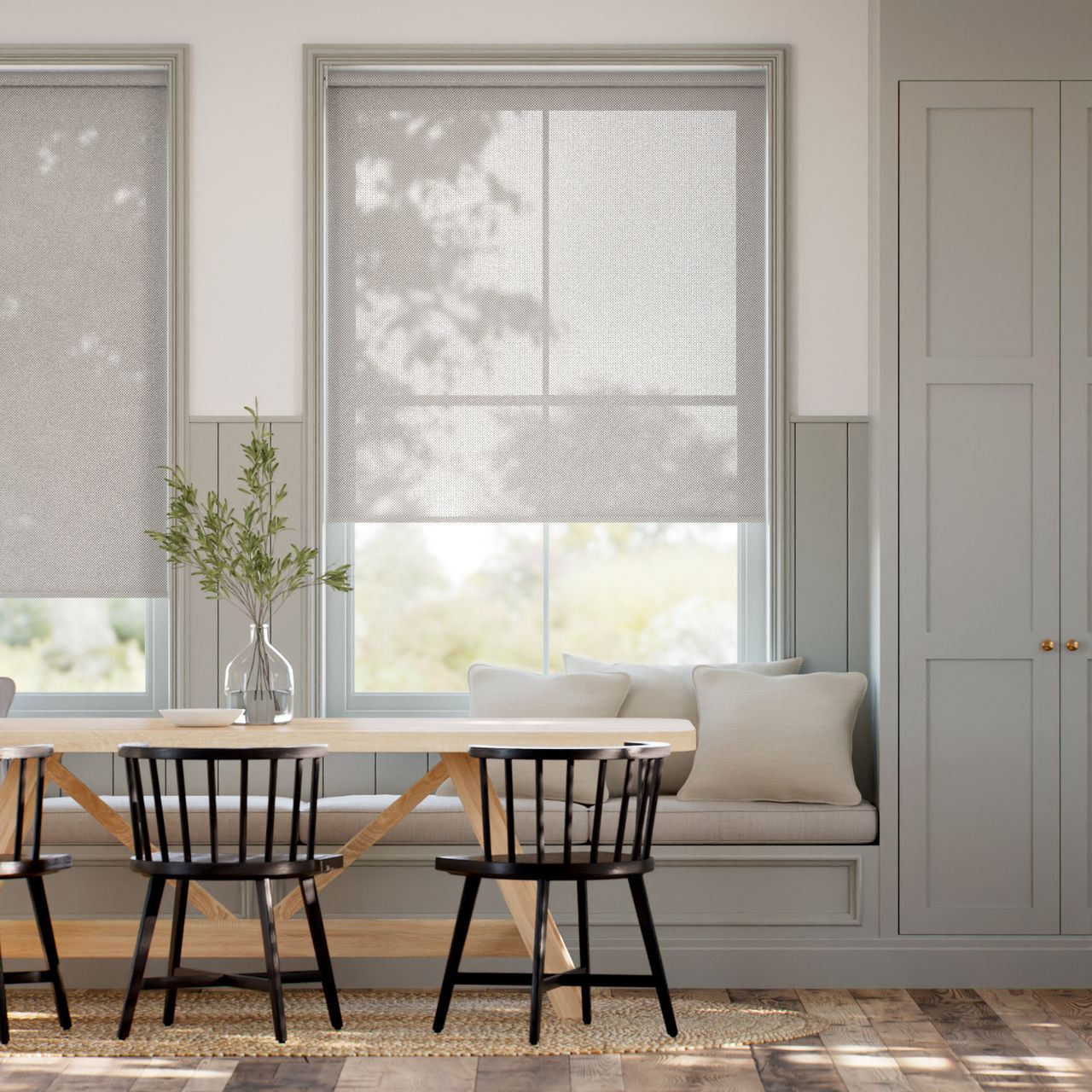 ボイル グレー ロールスクリーン