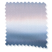 ウォーターカラーストライプ　ブルー ローマンシェード サンプルの写真