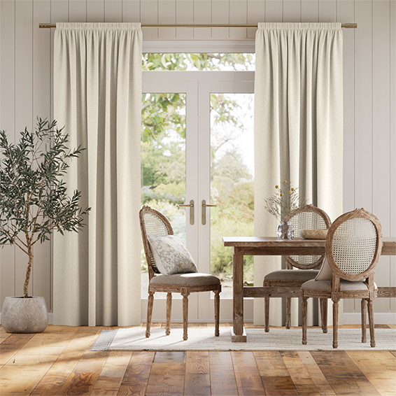 ウェイクロフト　クリーム カーテン