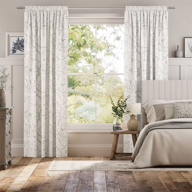 ウィリアムモリス アカンサス  オイスター ジャガード織 カーテン サムネイル写真