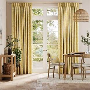 ウィリアムモリス ブラックソーン サフラン カーテン サムネイル写真