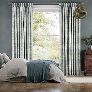 ウィリアムモリス ブラザーラビット ブルーグレー カーテン サムネイル写真