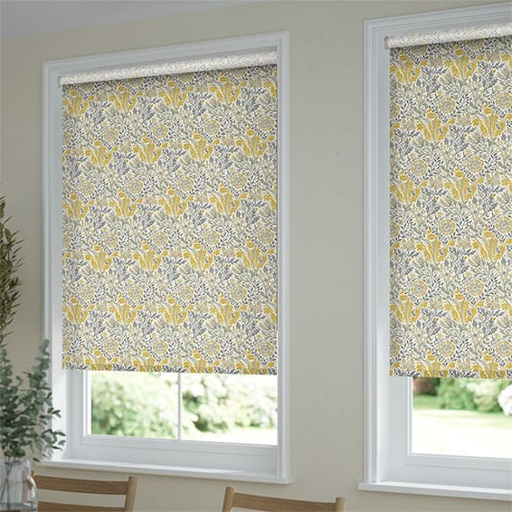 ウィリアムモリス コンプトン バターカップ ロールスクリーン