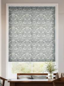 採光ハニカム ウィリアムモリス いちご泥棒 マナーグレー ハニカムシェード サムネイル写真