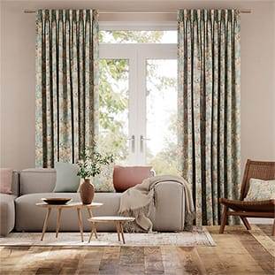 ウィリアムモリス ゴールデンリリー コーラル カーテン サムネイル写真