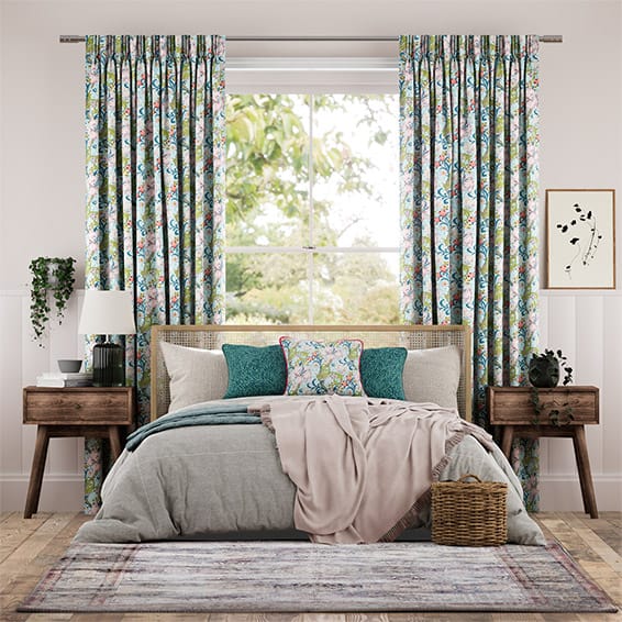 ウィリアムモリス ゴールデンリリー ファンタジー カーテン