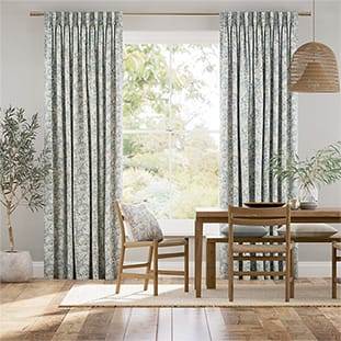 ウィリアムモリス ゴールデンリリー パウダーブルー カーテン サムネイル写真