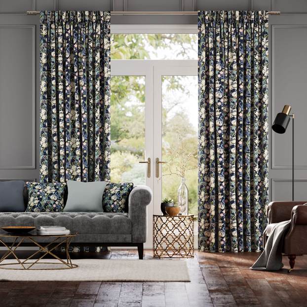 ウィリアムモリス ゴールデンリリー トワイライト カーテン サムネイル写真