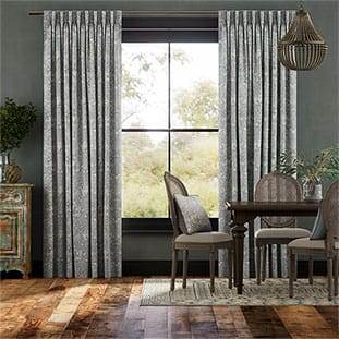 ウィリアムモリス　ハニーサクル&チューリップベルベット　ピューター カーテン サムネイル写真