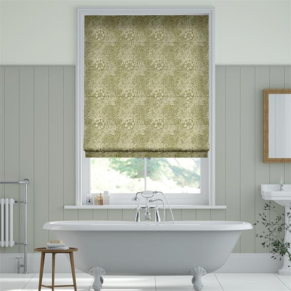 William Morris -ウィリアムモリス　マリーゴールド　モス ローマンシェード