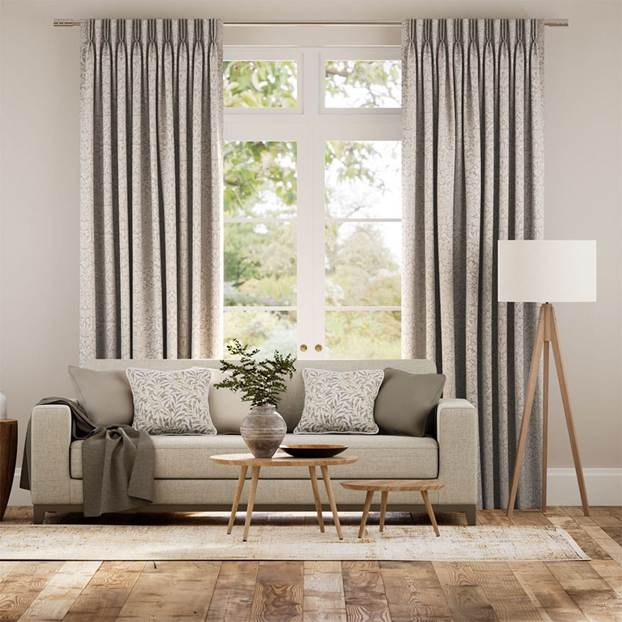 ウィリアムモリス いちご泥棒 リネン ジャガード織 カーテン サムネイル写真