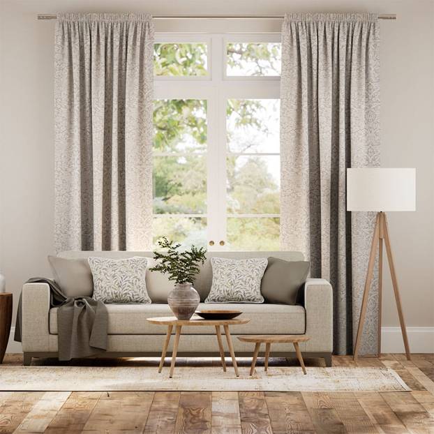 ウィリアムモリス いちご泥棒 リネン ジャガード織 カーテン サムネイル写真