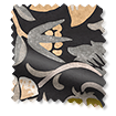 William Morris -ウイリアムモリス　いちご泥棒ベルベット　トープ ローマンシェード サンプルの写真
