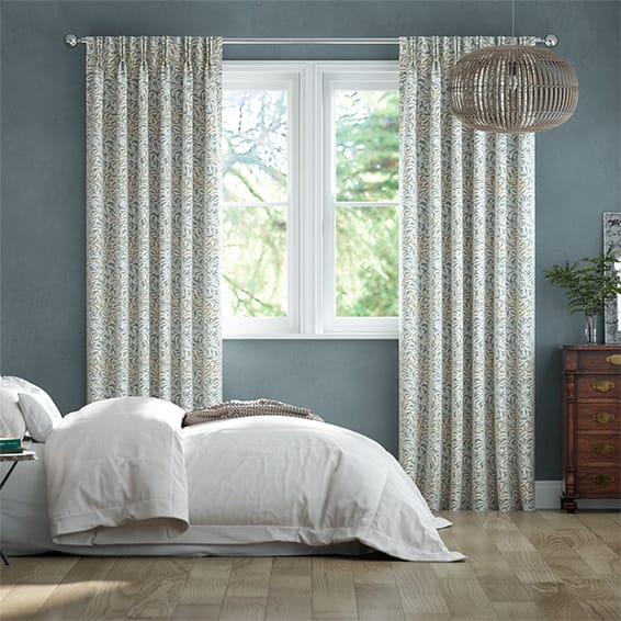 William Morris -ウィリアムモリス　ウイローバウ　ダックエッグ カーテン