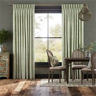 ウィリアムモリス ウイロー クローバー カーテン サムネイル写真