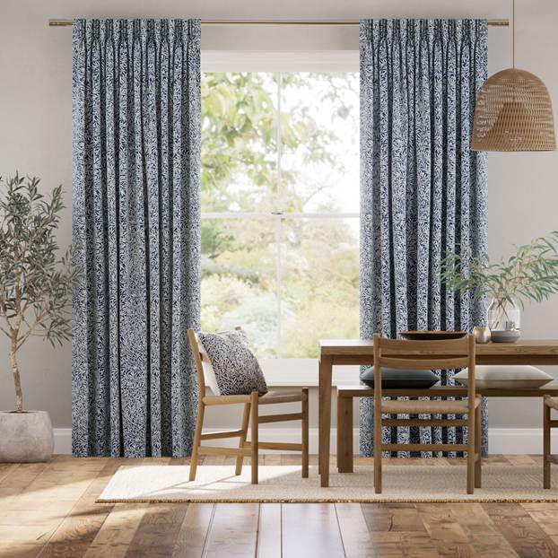 ウィリアムモリス ウイロー インク カーテン サムネイル写真