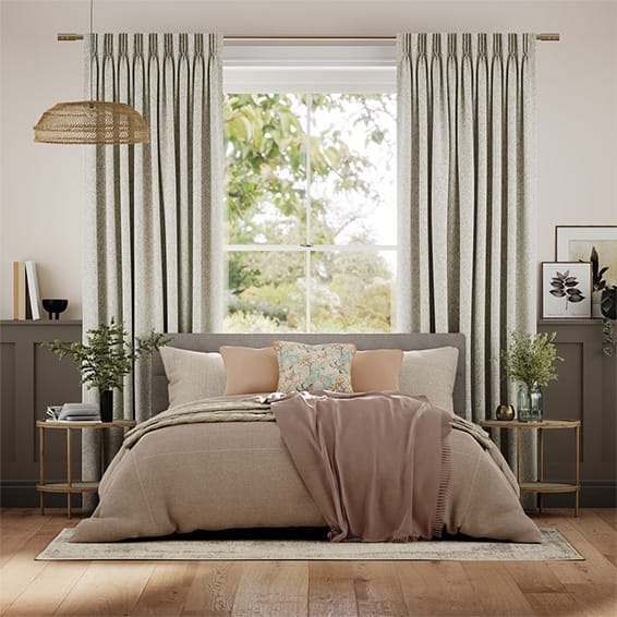 ウィリアムモリス ウイロー ポーセリン カーテン