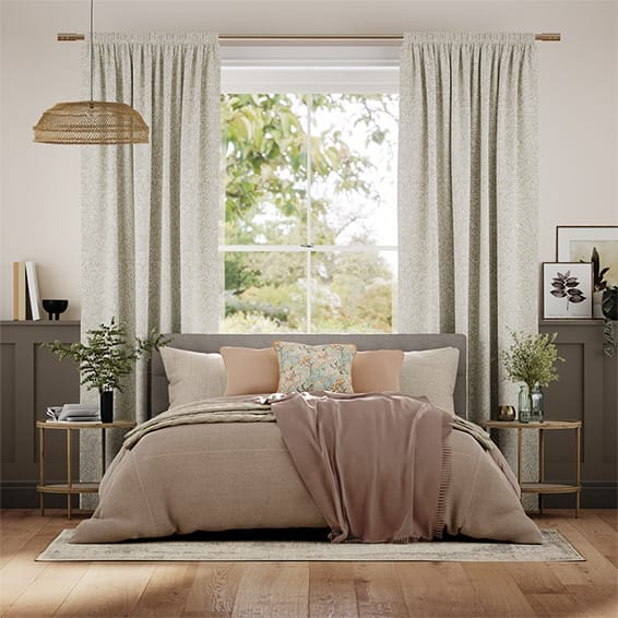 ウィリアムモリス ウイロー ポーセリン カーテン