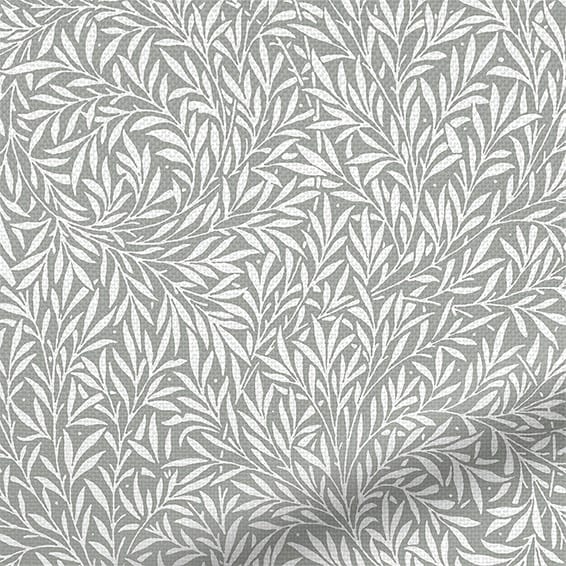 ウィリアムモリス ウイロー スティープルグレー ロールスクリーン