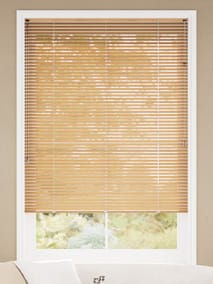 ウッド調 アルミブラインド | 温かみのあるウッドブラインドの雰囲気で